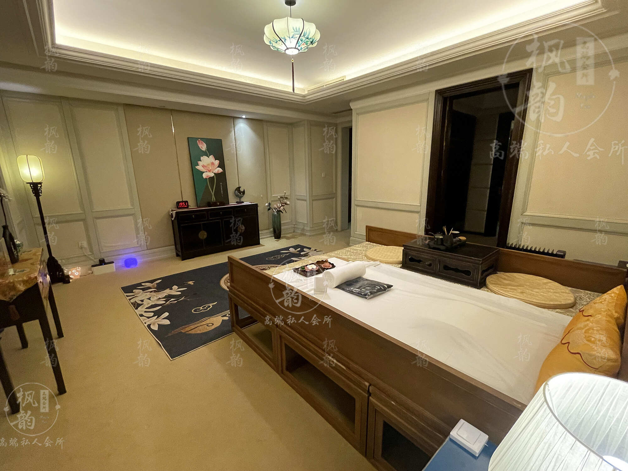 佛山天津渔阳鼓楼人气优选沐足会馆房间也很干净，舒适的spa体验