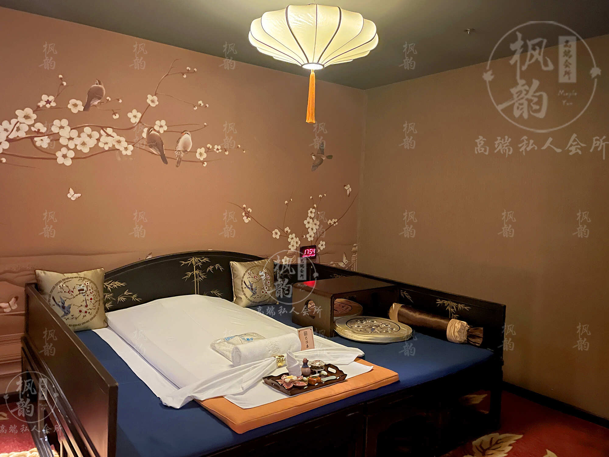 佛山上海附近私人spa会馆，会馆环境古色古香，手法非常好